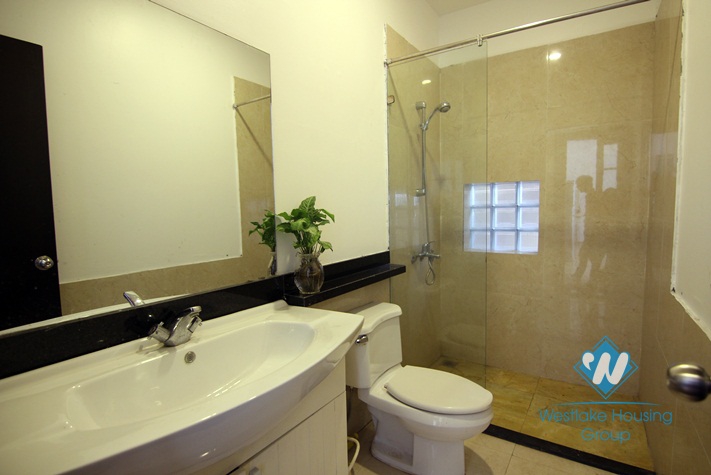 New and clean apartment in ground floor is available for rent in Tay Ho district